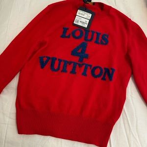 Louis 4 Vuitton Knitted Pullover